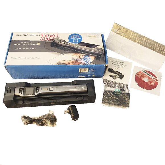 Vupoint Magic Wand Handheld Scanner PDSDK-ST470PU-VP w/Auto Feed Dock - Picture 7 of 11